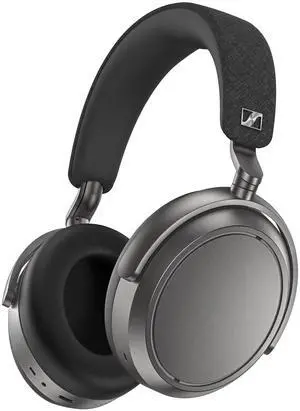 Sennheiser MOMENTUM 4 Wireless Headphones, Bluetooth for Crystal-Clear Calls w/Adaptive Noise Cancellation, 60h Battery Life, Customizable Sound & Lightweight Folding Design, Graphite