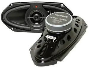 Kenwood KFC-415C 4x10-Inch 160W Two-way Custom-fit Car Audio Speakers, Pack of 2