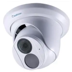 Geovision GV-EBD4704 4MP H.265 Super Low Lux WDR Pro IR Eyeball Dome IP Camera with 2.8mm Lens, Built-in Microphone
