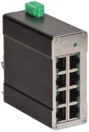 Red Lion N-TRON 108TX 10/100BaseTX Industrial Ethernet Switch with 8 Ports