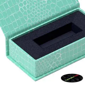 Caterpillar Red 4 x Magnetic USB Presentation Gift Boxes, Mint Green Color, Flash Drives, Removable Drives, Wedding USB Box, Wedding Presentation Gift Box, Photography