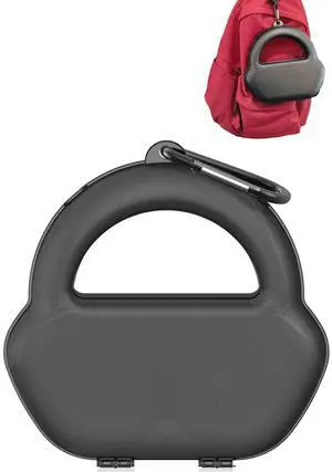 SUOFEIK Hard Case for AirPods Max - Hard Travel Case with Full Protection for Apple Pro Max Headphones (Black)