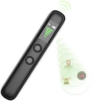 Hidden Camera Detector - Portable Anti-Eavesdropping Device, RF/Wireless Signal Scanner, GPS Tracker and Bug Detector, Burglar Alarm Camera Finder for Home/Hotel/Office