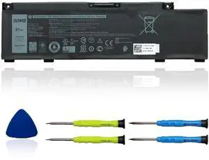 OUWEE 266J9 Laptop Battery Compatible with Dell Inspiron 5490 Ins 15PR-1545W 1548BR 1645W 1648BR 1742BR 1742W 1748BR G3 3500 3590 G5 5500 5505 Serie 0415CG C9VNH 0PN1VN 0M4GWP MV07R 11.4V 51Wh 4255mAh