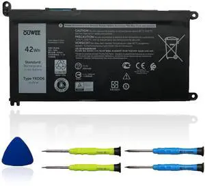 OUWEE 42Wh YRDD6 Battery for Dell inspiron 15 3000 Series 3583 3593 3582 3584 3501,inspiron 15 5000 Series 5582 5584 5593 5594 5598 5585 14 3493 5481 5482 5485 5491 5493 7586 Vostro 5481 1VX1H P93G