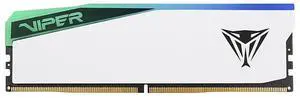 Patriot Memory Viper Elite 5 RGB DDR5 RAM 32GB (1X32GB) 6000MT/s CL42 1.35v UDIMM Desktop Gaming Memory Compatible with Intel XMP/AMD Expo - PVER532G60C42W