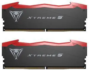 Patriot Memory Viper Xtreme 5 DDR5 RAM 32GB (2X16GB) 7600MT/s CL36 1.45v UDIMM Desktop Gaming Memory Kit Compatible with Intel XMP - PVX532G76C36K