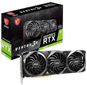 MSI GeForce RTX 3060 Ventus 3X 12G OC, Gaming Graphics Card - RTX 3060