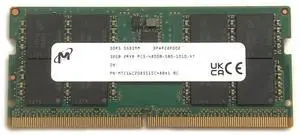Micron SODIMM 32GB DDR5 4800 PC5 2Rx8 MTC16C2085S1SC48BA1 Laptop Notebook RAM Memory for Dell HP Lenovo and Other Systems