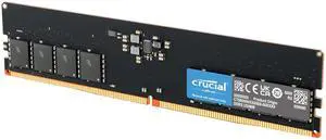 Crucial 32GB DDR5 RAM, 4800MHz CL40 Desktop Memory, UDIMM 288-Pin, Compatible with 13th Gen Intel Core and AMD Ryzen 7000s - CT32G48C40U5