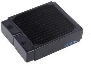 Alphacool NexXxos XT45 Full Copper 140mm Radiator V.2, 140mm x 1, Single Fan