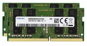 Factory Original 32GB (2x16GB) Compatible for Lenovo Legion, ThinkCentre, Thinkstation, ThinkPad, ThinkBook DDR4 2666MHz PC4-21300 SODIMM 2Rx8 CL19 1.2v Laptop Notebook Memory RAM Upgrade Adamanta