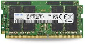 Sam Original 64GB (2x32GB) DDR4 2666MHz PC4-21300 SODIMM 2Rx8 CL19 1.2v Laptop Memory Upgrade Notebook DRAM RAM M471A4G43MB1-CTD