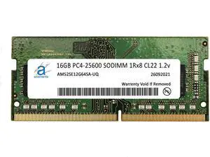 Adamanta 16GB (1x16GB) Compatible for MSI GE66, GS66, GP66, GE76, GS76, GP76, Sword, Raider, Stealth, Leopard, Katana, Thin DDR4 3200MHz PC4-25600 SODIMM 1Rx8 CL22 1.2v Laptop Upgrade Adamanta 16GB (1x16GB) Compatible for MSI GE66, GS66, GP66, GE76, GS76, GP76, Sword, Raider, Stealth, Leopard, Katana, Thin DDR4 3200MHz PC4-25600 SODIMM 1Rx8 CL22 1.2v Laptop Upgrade