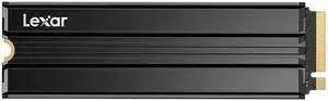 Lexar 1TB NM790 SSD with Heatsink PCIe Gen4 NVMe M.2 2280 Internal Solid State Drive, Up to 7400/6500 MB/s Read/Write, Compatible with PS5, for Gamers and Creators, Black (LNM790X001T-RN9NU)