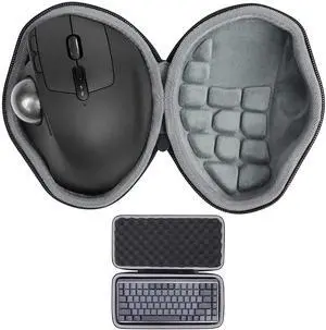 Hard Case for Logitech MX Ergo Mouse + Mechanical Mini Keyboard