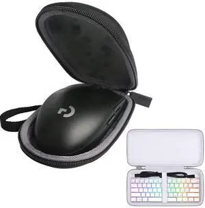 co2CREA Hard Case for Logitech G305 Mouse + RK RK61 60% Gaming Keyboard