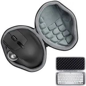 Hard case for Logitech MX Ergo M575 Mouse+MX Keys Mini Keyboard