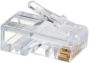 Platinum Tools 100003C Ez-Rj45 Cat5-5E Connectors, Blue