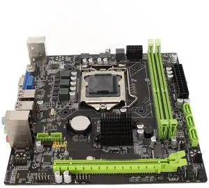 LGA 1151 Motherboard, H310B Micro ATX Computer Motherboard for Desktop PC, Support LGA 1151 6 7 8 9Gen, M.2 Hard Disk, DDR4, SATA3.0, USB3.0, for Realtek811 Gigabit Network Card