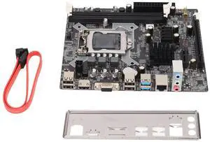Gaming Motherboard DDR3 H81 Computer Motherboard LGA 1150 for Core 4/5 Generations, DDR3 Channel, VGA/DVI/HDML/RJ45