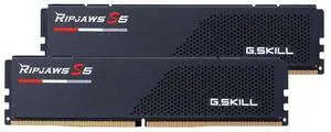 G.SKILL Ripjaws S5 Series (Intel XMP 3.0) DDR5 RAM 64GB (2x32GB) 6000MT/s CL30-40-40-96 1.40V Desktop Computer Memory UDIMM - Matte Black (F5-6000J3040G32GX2-RS5K)