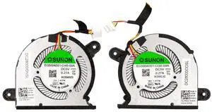 CPU & GPU Cooling Fan Replacement for DELL XPS 13 9300 93100 WX28K 0FRK0V WX28K FRK0V