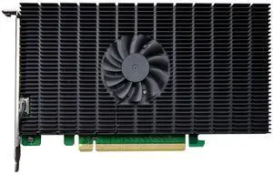 HighPoint 4-Port M.2 SSD7105 PCIe Gen3 Bootable NVMe RAID Controller for Windows & Linux Systems.