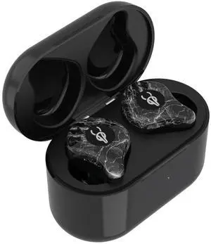Sabbat E12 Marble Series 2025 New Ultra Noise Cancelling Wireless Earbuds Blutooth 5.2 HIFI Stereo In-Ear headphones with Built-in Mic,Wireless Charging Case suitable for IOS, Android(Advanced Stone)