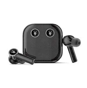 Sabbat E18 Astria Coaxial Acoustic Architecture Wireless Earbuds Blutooth 5.2 in-Ear HiFi Stereo Headphones with Built-in Mic and Charging Case Suitable for iOS, Android(Black)