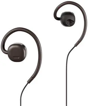 nwm NTT Sonority Wired On-Ear Speakers (Earbuds) with PSZ Technology MWE001 Dark Brown