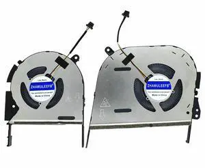 ZHAWULEEFB New Laptop CPU+GPU Cooling Fan for ASUS Pro16X OLED N7600 M7600Q M3500 K3500PC EG50050S1-1C190-S9A EG50050S1-1C200-S9A 13NB0UV0T04011 13NB0UV0T05011 DQ5D568E000 DQ5D518E000 DC5V 2.25W