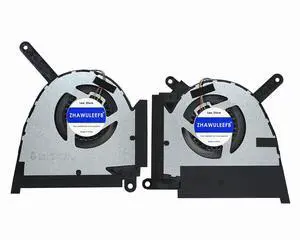 ZHAWULEEFB Replacement New CPU+GPU Cooling Fan for ASUS TUF Dash F15 FX517ZC ZR RTX3070 DC12V FQ1L DFSCL42P06593U 13NR0990T01021 FQ1M DFSCL42P16593U 13NR0990T02021 DC12V 0.6A