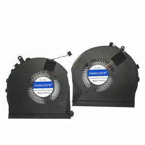 ZHAWULEEFB Replacement New CPU +GPU Cooling Fan for HP Gaming Pavilion 17-CD 17-CD0010TX 17-CD0022TX 17-CD0026 TPN-C142 L56873-001 ND85C15-18K15 ND85C14-18K14 9116FPR 0X07SBR DC5V 0.50A