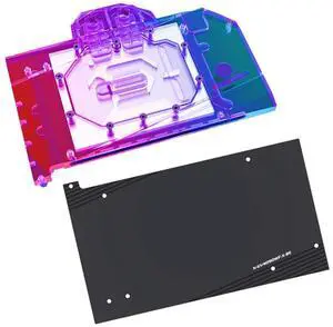 Copper GPU Water Cooling Block GPU Waterblock Graphics Card Water Cooling Block for Gigabyte GeForce RTX 4090 Windforce 24G (5V ARGB Aura Effect LED Lights GPU Block with Backplate)