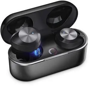 Loluka Sleeping Earbuds Invisible Bluetooth Earbuds Fast Charging IPX7 Stereo HiFi Music Waterproof Invisible Headphones Tiny Earbuds