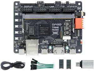 Sipeed Tang Primer 20K Gowin GW2A FPGA GoAI Development Board Kit Minimum System with DSP LvDs Interface and BSRAM Resources onboard 1GB DDR3 and PMIC Running RISC-V Code