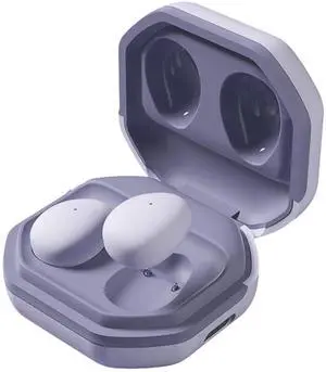 Xmenha Invisible Sleep Earbuds Smallest Lightest Tiny Wireless Ear Buds for Sleeping Mini Sleepbuds Bluetooth 5.3 Hidden Headphones for Side Sleepers/Work Small Earplugs Purple