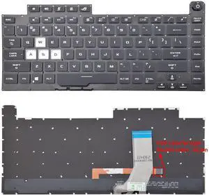 SUNMALL Replacement Keyboard Compatible with Asus G512 G531GD G531GT G531GU G531GV G531GW G532 GL531 G15 6037B0203201The Backlight is Sixteen Stitch
