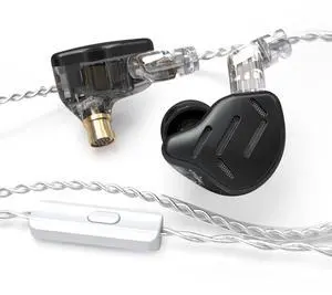 CCA KZ Zax in Ear Monitor Headphones 16 Units 7BA 1DD Hybrid Drivers HiFi IEM Earphones High Clarity Metal Gaming Earbuds with 2 Pin Detachable Cable