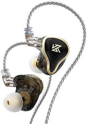 CCA KZ ZAS in Ear Monitor Headphones 16 Units 7BA 1DD Hybrid Drivers HiFi IEM Earphones High Clarity Wired Earbuds for Musicians Singers Audiophile Dj Drummers
