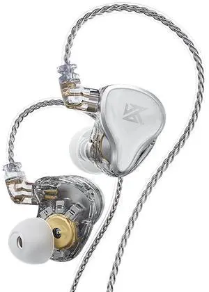 CCA KZ ZAS in Ear Monitor Headphones 16 Units 7BA 1DD Hybrid Drivers HiFi IEM Earphones High Clarity Wired Earbuds for Musicians Singers Audiophile Dj Drummers
