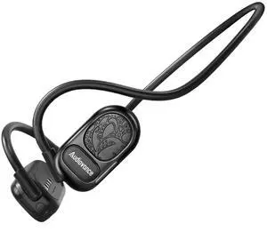 Audiovance OpenComfy CF201 Wireless Headphones for Running - Bluetooth Open-Ear Headphones for Sports Gym Workout - Superior Sound, Ultimate Comfor, Secure Fit, Ambient Awarenes. Black