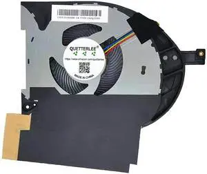 QUETTERLEE Replacement New Laptop GPU Cooling Fan for DELL Alienware M17 R1 M17R1 Series 0CN08P DFS5K323161A10 FLF6 DC5V 0.5A Fan