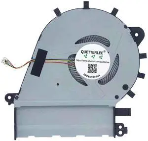 QUETTERLEE Replacement New Laptop CPU Cooling Fan for Asus ZenBook UX430 UX43 U4100 U4100UQ U4100U U4100UQ UX430U UX430UA UX430UQ Series EG50040S1-C960-S9A 13NB0DS0T01011 13N1-2ZP0101 DC5V 2.25W Fan