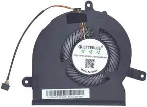 QUETTERLEE Replacement New Laptop CPU Cooling Fan for Lenovo Legion 14-isk 15-ISK Y41 Y51 Rescuer 14 Rescuer 15 Series EG75080S1-C040-S9A DC28000CSS0 DC28000CXS0 DC5V 2.25W Fan