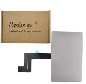 Padarsey Replaceme Trackpad Touchpad Compatible for MacBook Pro Retina 13" Unibody A1706 Touch Pad with Flex Cable (Fit 2016-2017 Version) (A1706 2016-2017 13" with Cable (Silver))