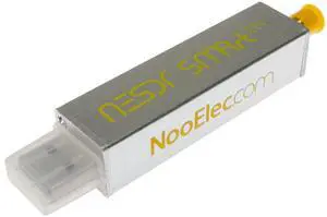 NooElec NESDR Smart XTR SDR - Premium RTL-SDR w/Extended Tuning Range, Aluminum Enclosure, 0.5PPM TCXO, SMA Input. RTL2832U & E4000-Based Software Defined Radio