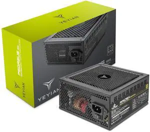 YEYIAN Power Supply 1000W,80+ Platinum Certified Gaming PSU,Fully Modular ATX 3.0 12V PCIE 5.0 with 12+4 Pin Connectors Circuit,140mm Ultra Quiet Fan,12VHPWR with RTX 4080/4090/Ultra 9/RTX 50 Series
