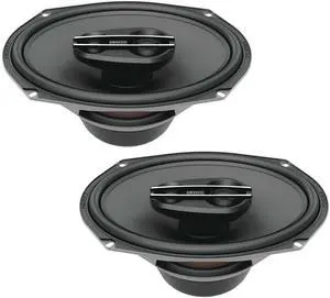 Hertz Cento Pro Series CPX-690 6x9 Three-Way Coaxial Speakers with Grilles